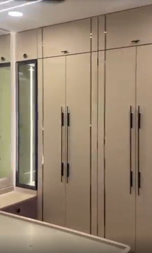 Fluted Wardrobe Shutters — Nakshatra Interior Design Studio